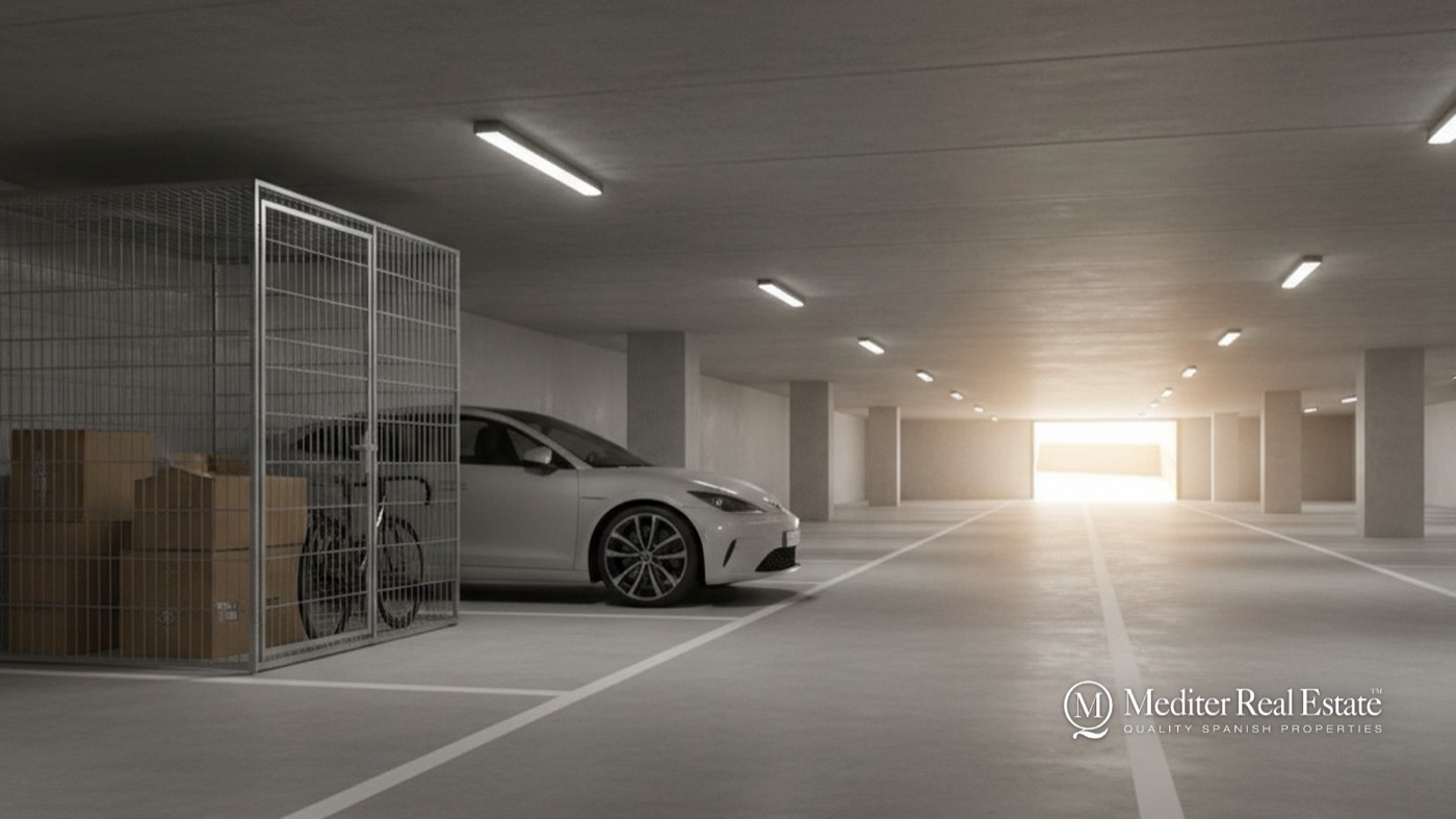 Buying a Garage or Storage Room (Trastero) with Your Costa del Sol Apartment in 2026: Deeds, Prices and Rental Rules
