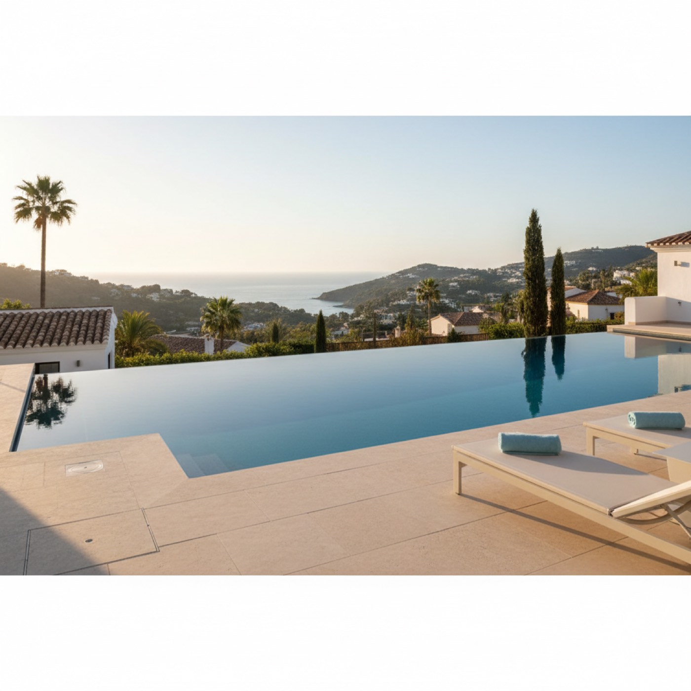 Comprar una propiedad con piscina privada en la Costa del Sol y la Costa Cálida: licencias, costes y comprobaciones legales