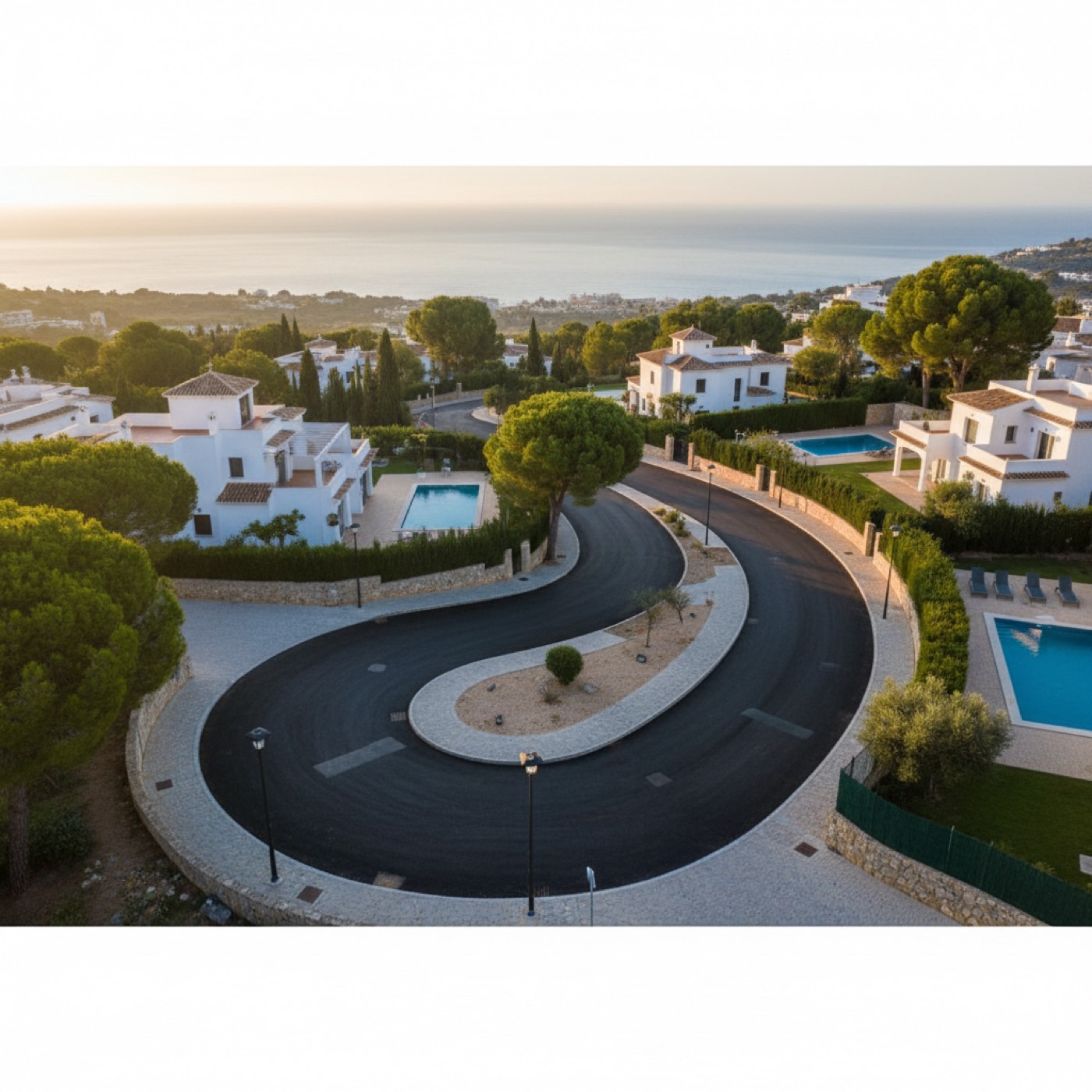 Comprar en una urbanización de la Costa Blanca: viales, servicios y quién paga el mantenimiento en 2026