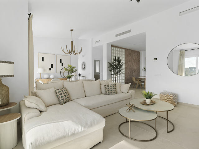 Villas with sea views in Mijas Pueblo