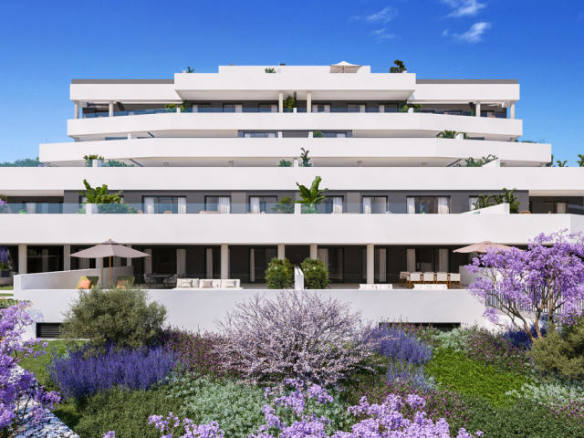 Apartments with sea views in Alto de los Monteros
