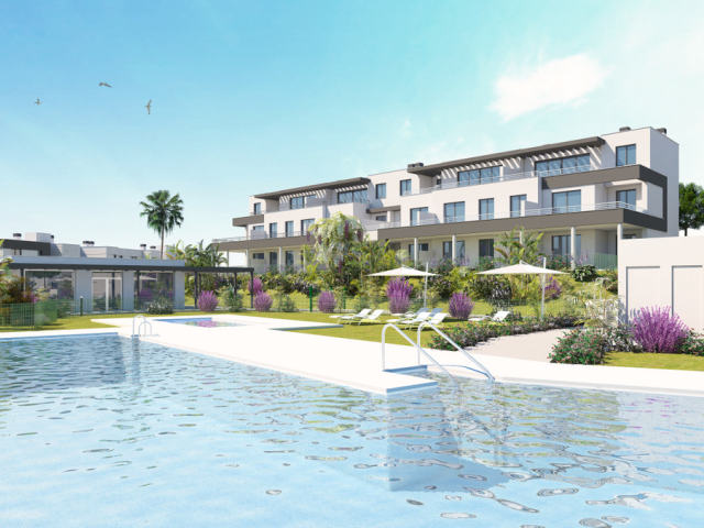 Apartments with sea views in Valle Romano Golf