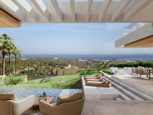 Villas with sea views in Málaga