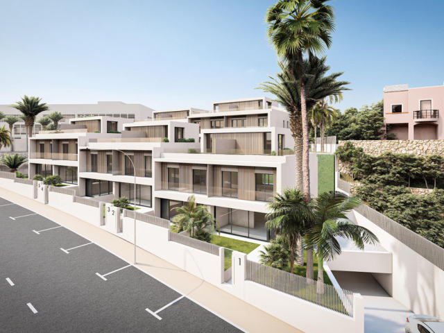 Villas with sea views in Azata Golf Estepona Oeste