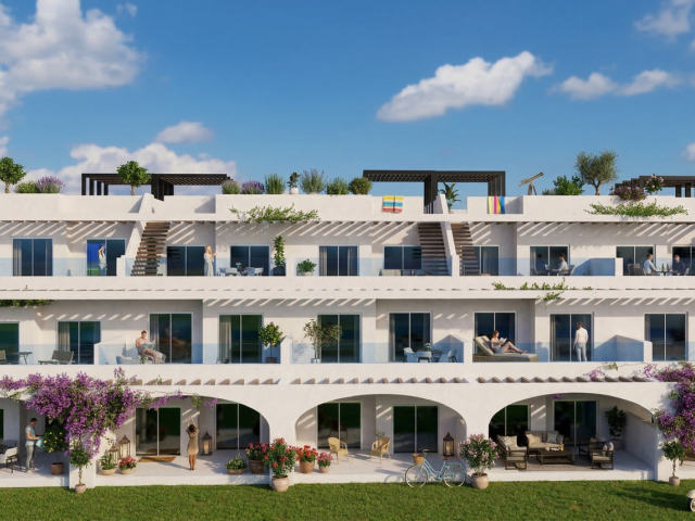 Apartments with sea views in Vera