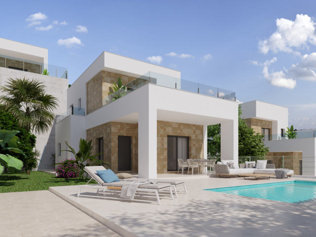 Villas with sea views in Pla de Cantal