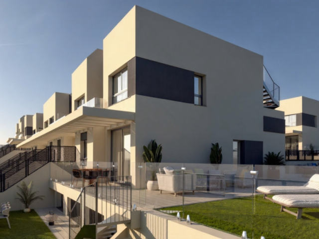 Houses with sea views in Nueva Nerja