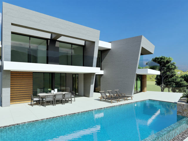 Villas with sea views in Cumbre del Sol