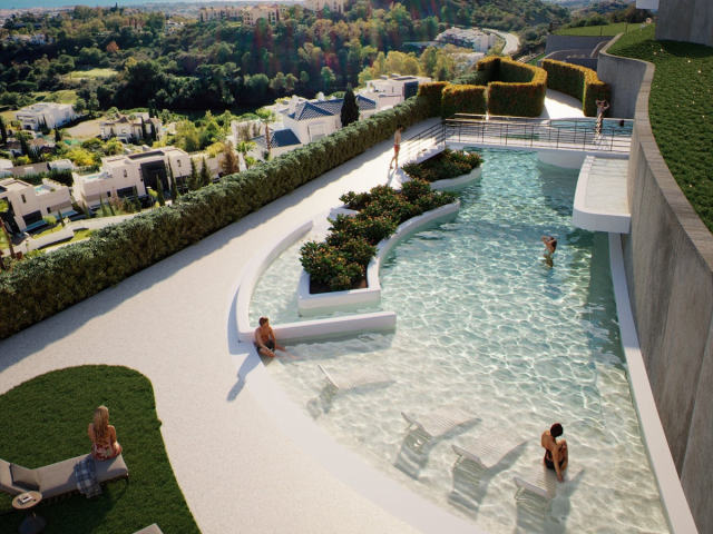 Apartments with sea views in La Quinta