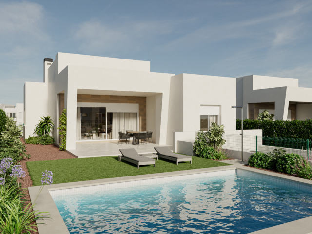 Villas and apartments in Algorfa