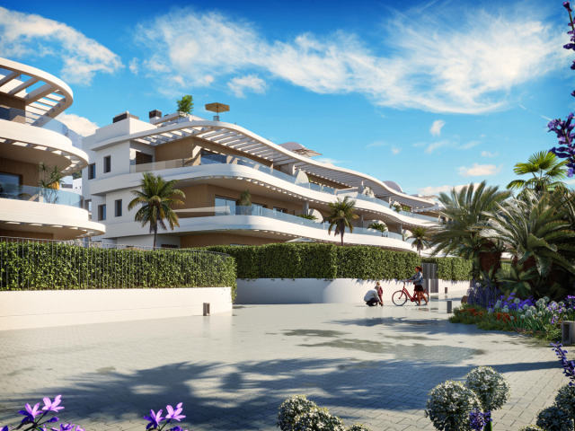 Apartments with sea views in Campana Garden