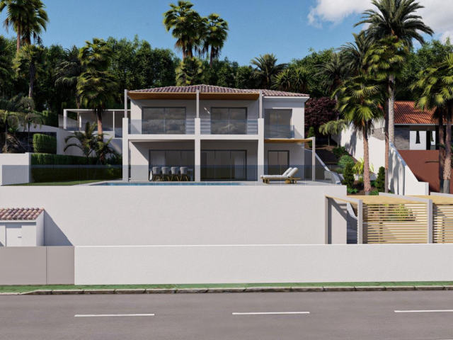 Villas with sea views in Altea Hills