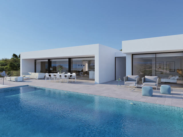 Villas with sea views in Alcassar
