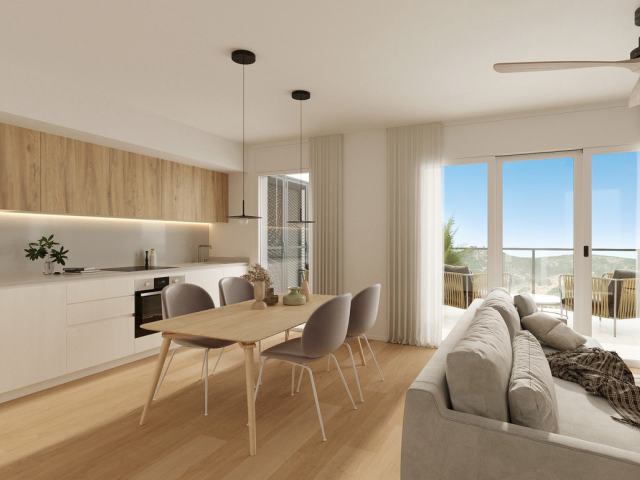 Villas with sea views in Balcón de Finestrat