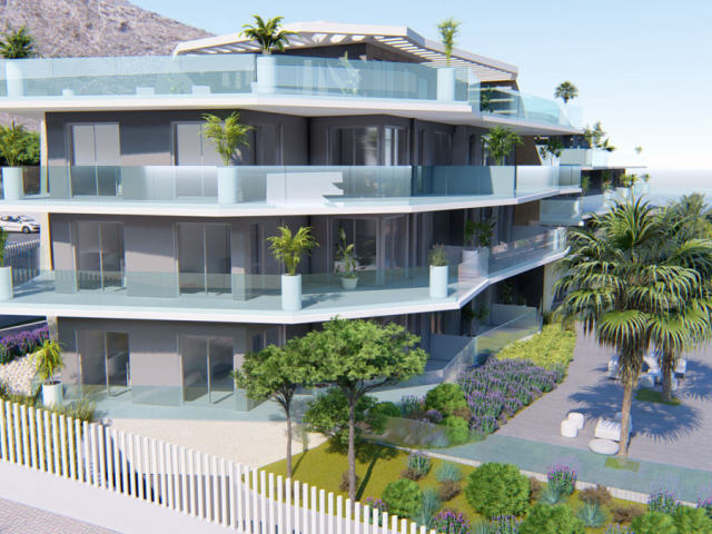 Apartments with sea views in Benalmádena