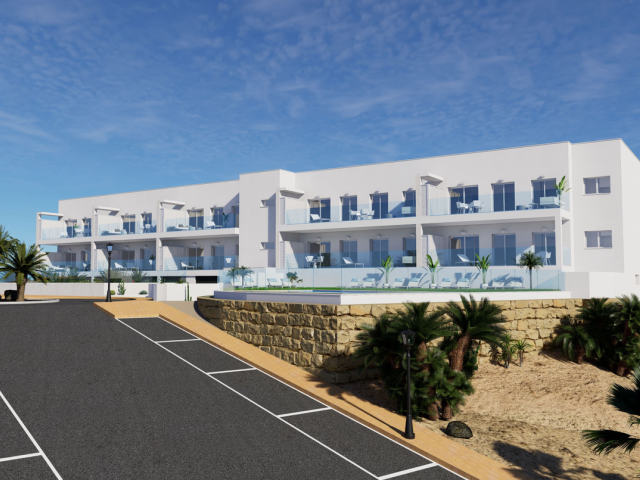 Apartments with sea views in El Higuerón
