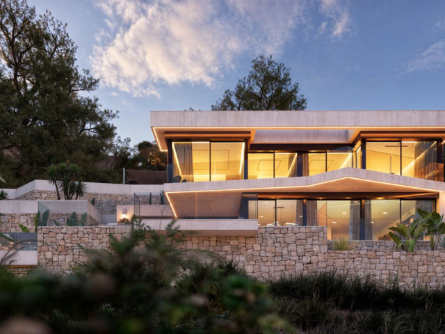 Villas with sea views in Benissa