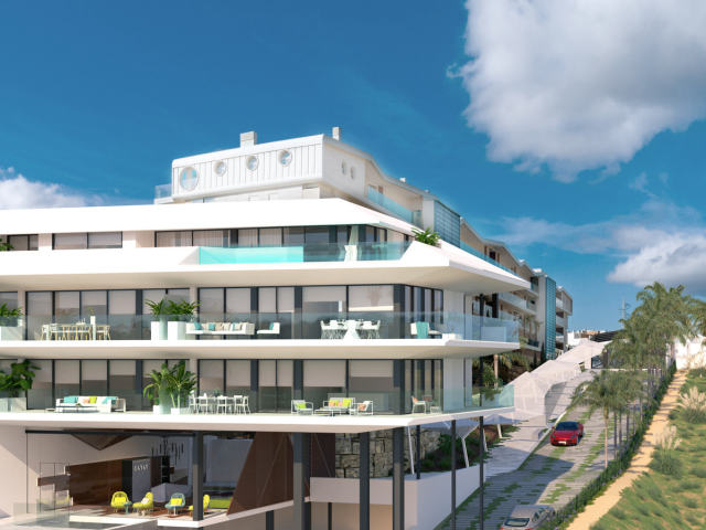Apartments with sea views in Carvajal