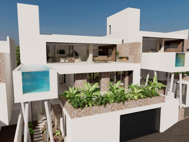 Villas with sea views in Rojales
