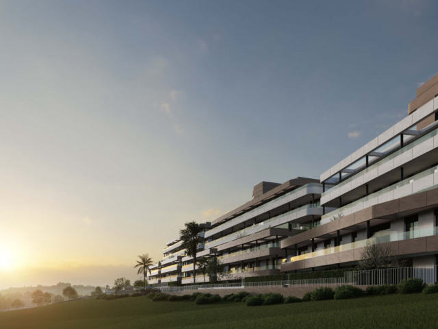 Apartments with golf views in Estepona Golf