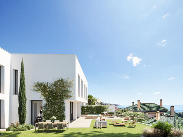 Houses with sea views in Limonar