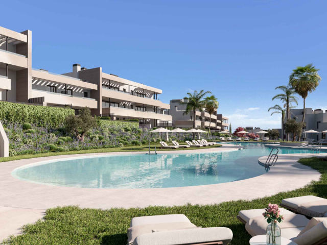 Apartments with sea views in Doña Julia Golf