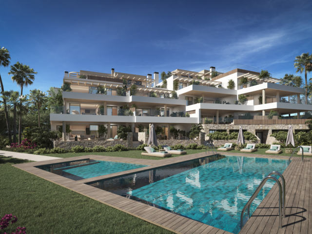 Apartments with sea views in Marbella