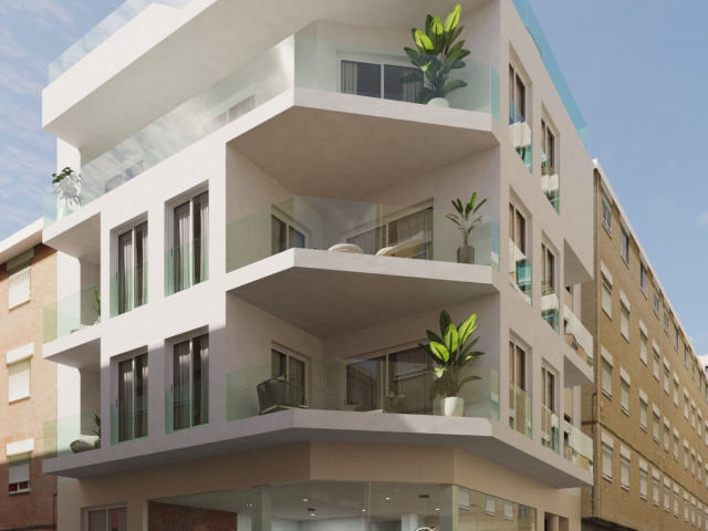 Apartments with sea views in Guardamar del Segura