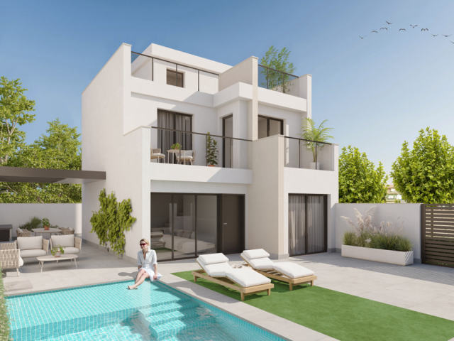 Villas in Los Alcázares