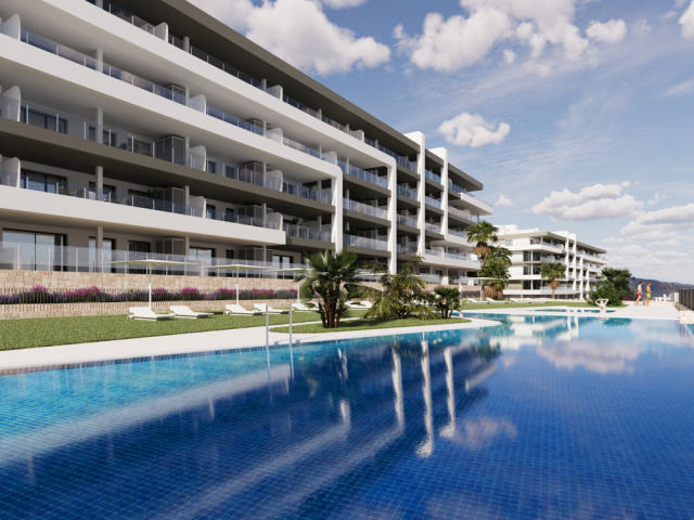 Villas and apartments with sea views in Bonalba-Cotoveta