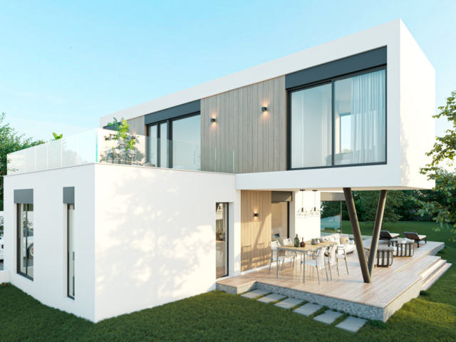 Frontline golf villas in La Cala Golf - Lagar Martell