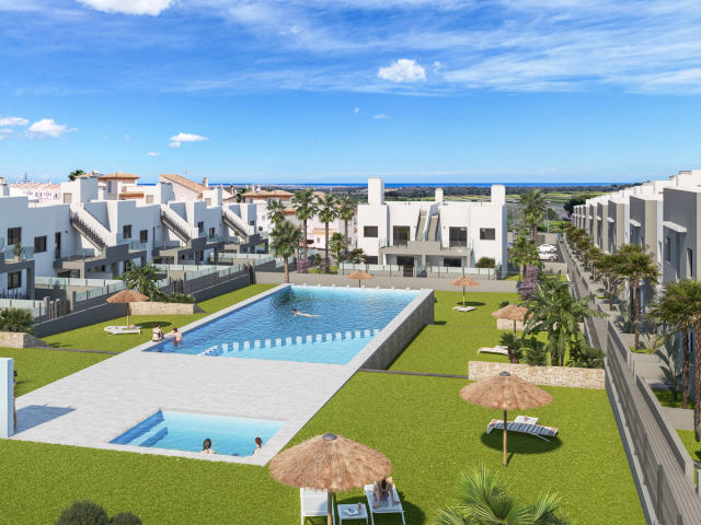 Villas with sea views in San Miguel de Salinas