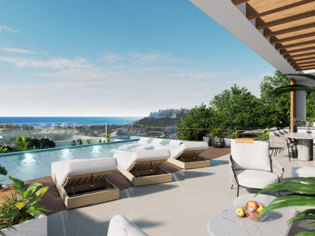Villas with sea views in Casares