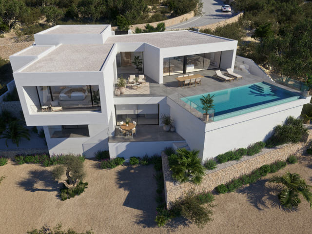 Villas with sea views in Cumbre del Sol