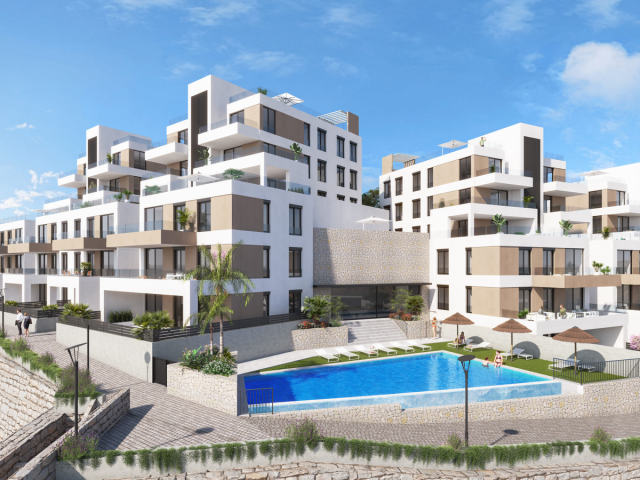 Apartments with sea views in Las Salinas