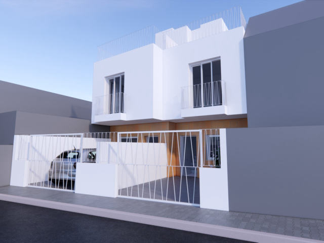 Town houses with sea views in Cartagena