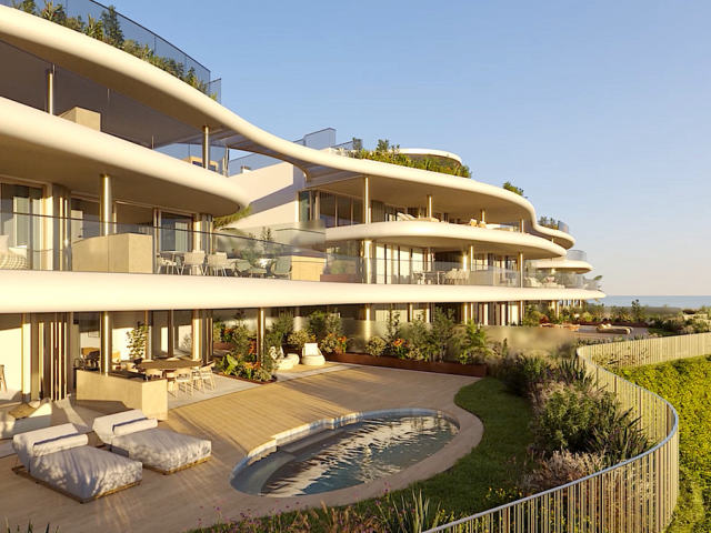 Villas and apartments with sea views in Arqueros