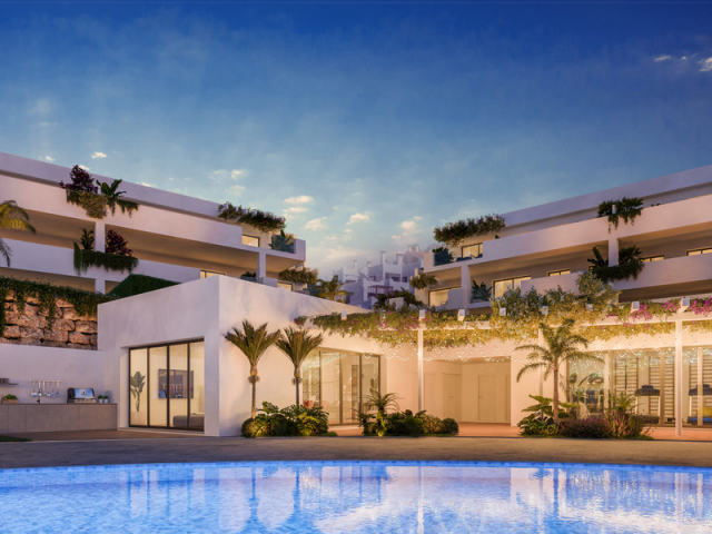 Apartments with golf views in Doña Julia Golf