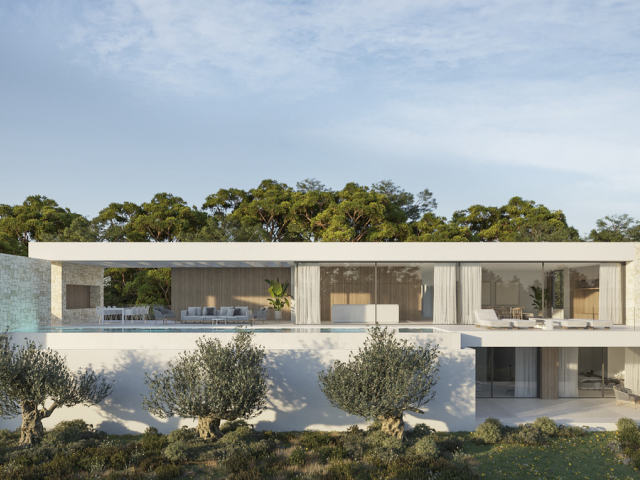 Villas with sea views in Teulada