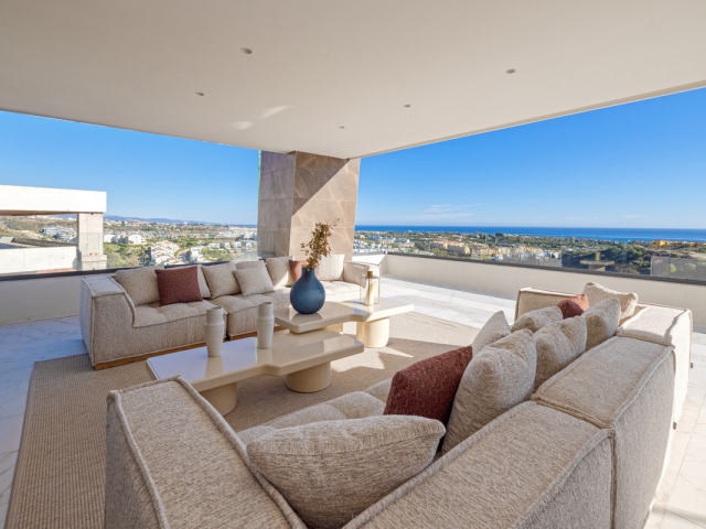 Apartments with sea views in La Concha-Resina Golf