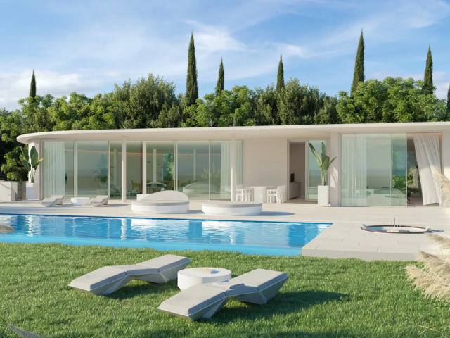 Villas with sea views in Benalmádena