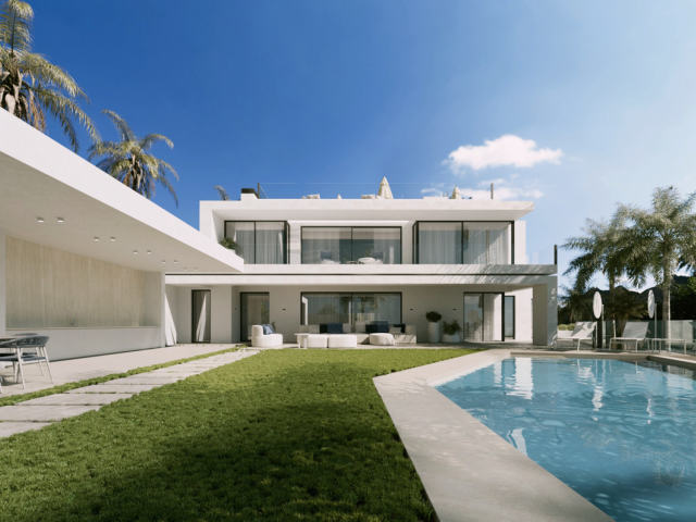 Villas with sea views in Marbella