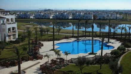 View from terrace la torre golf resort penthouse for rent