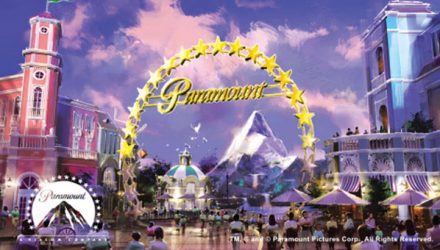 Paramount pictures theme park