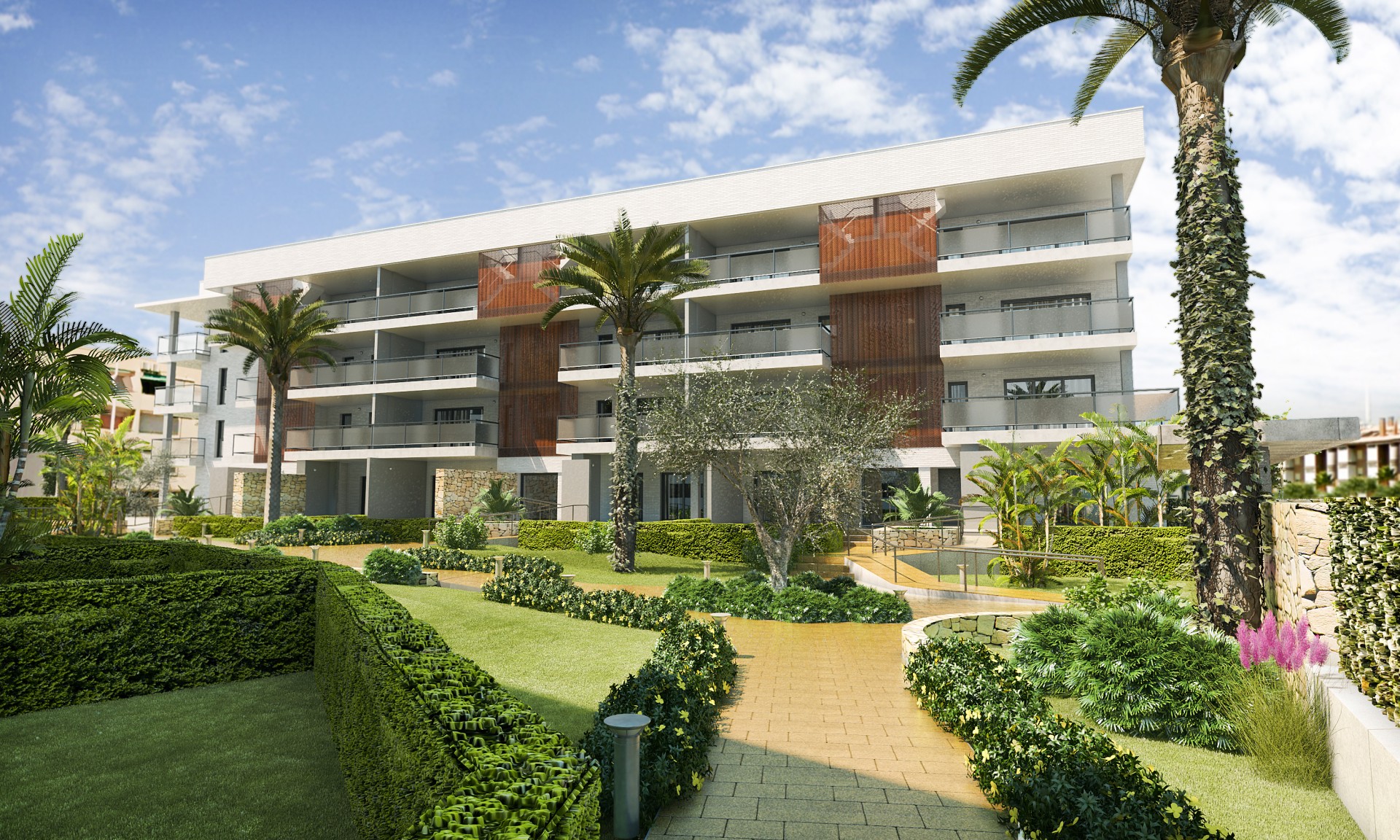 Modern 2 And 3 Bedroom Apartments Near The Beach In Javea